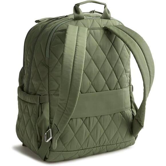 Vera Bradley 28-Liter Bancroft Backpack Bronze Green main image 7